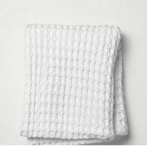 Casaluna Waffle Body Pillow Cover 100% Cotton in white